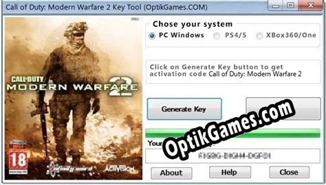 Call Of Duty Modern Warfare 2 Key Generator Downloads From Optikgames