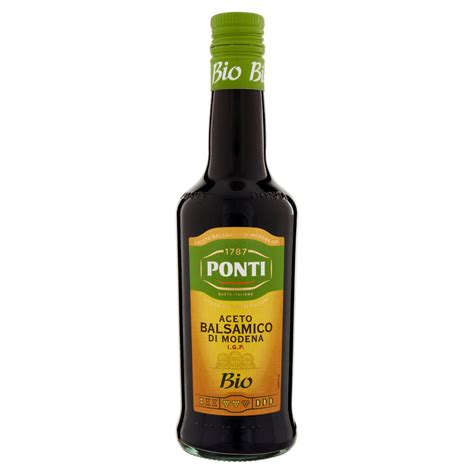 Ponti Bio Aceto Balsamico Di Modena I G P 500 Ml NonPesa It Spesa