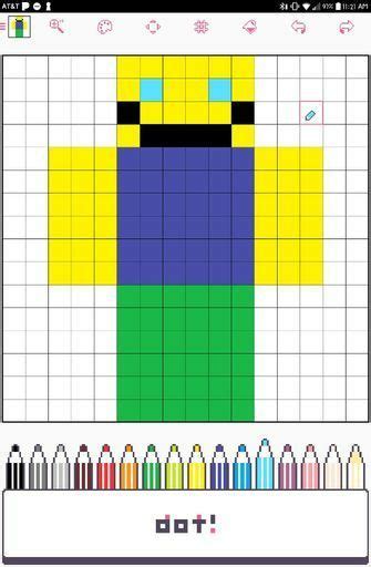 Pixel Art Noob Roblox Amino