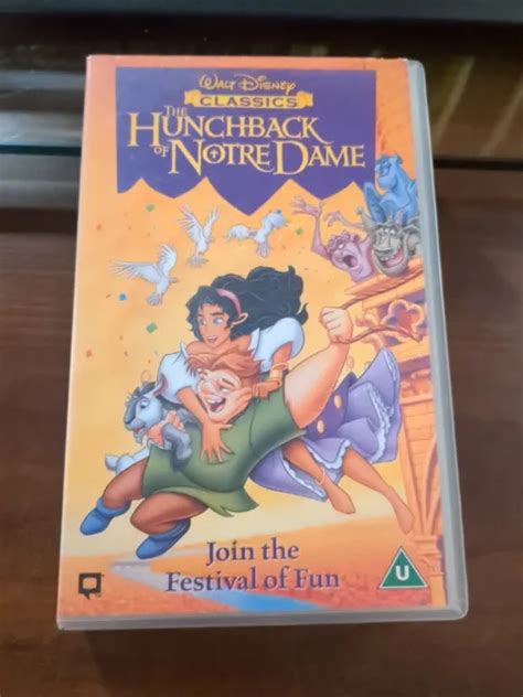 THE HUNCHBACK OF Notre Dame Animated Box VHS 1997 6 50 PicClick UK