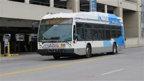 NFTA Metro Ride Route 26 Outbound FULL ROUTE Bus 1707 2017 Novabus