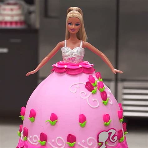 How To Decorate A Barbie Doll Roses Fashionista Signature Decoset® Cake