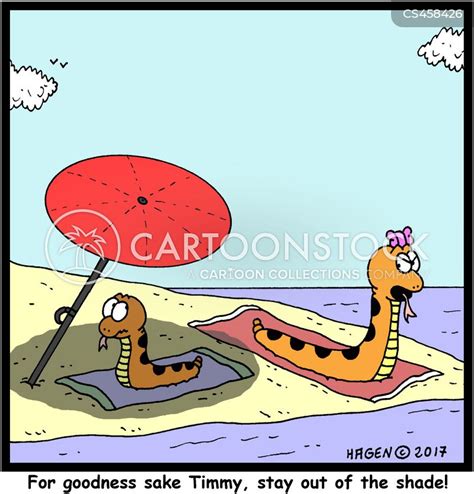 Funny Sunburn Cartoon