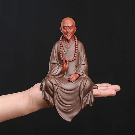 Ma Tre Hong Yi Bouddha Statue De M Ditation Assis Sables Violets Salle