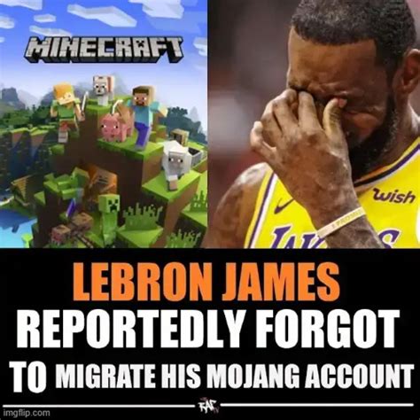 Image Tagged In Memes Lebron James Minecraft Imgflip