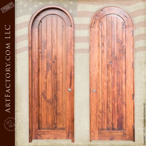 Solid Wood Arched Door Custom Simple High Quality Designs