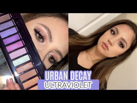 URBAN DECAY NAKED ULTRAVIOLET PALETTE TUTORIAL YouTube