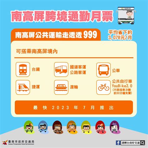 台南通勤月票3方案！299公車無限搭5月上路 399納台鐵7月實施