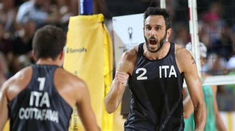 Europei Di Beach Volley Nicolai Cottafava Volano Ai Quarti Di Finale