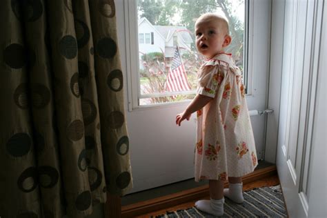 Strawberry Shortcake Dress 27 Izzy In Doorway Minnesota Prairie Roots