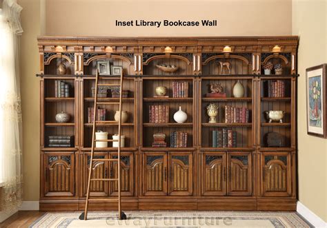 The 15 Best Collection of Wall Library Bookcase