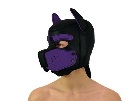 Неопренова маска щеня собака puppy play перетворить тебе на відданого ...