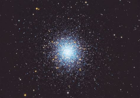 M Great Globular Cluster In Hercules Sky Telescope Sky