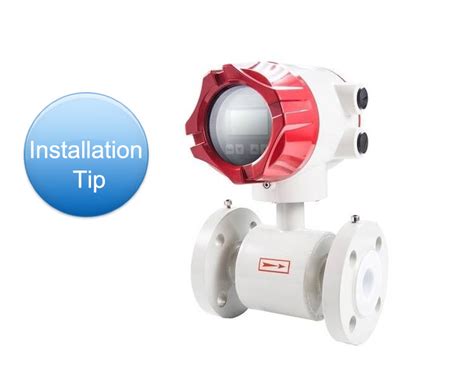 Installation Tips of Magnetic Flow Meter