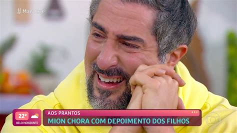 Marcos Mion Chora E Diz Que Contrariou A Mulher Para Trabalhar Na Globo