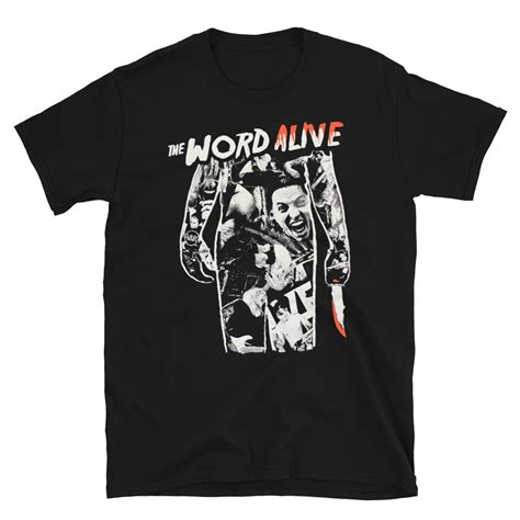 The Word Alive Friday The 13th Rip Metalcore Emocore Band T Shirt