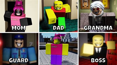 Roblox Weird Strict Dad Vs Weird Strict Mom Vs Grandma Vs Boss Vs