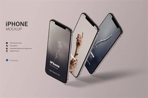 40 IPhone PSD Mockups Free Premium 2021 Design Shack