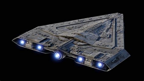 Star Wars Quasar Fire Class Cruiser Carrier 3d Model Turbosquid 2135493