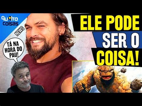 Choque Jason Momoa Est Negociando Para O Papel De Coisa Em Quarteto