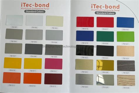 Pvdf Pe Coated Aluminum Composite Panel Acp Cladding Sheet Ral Colors