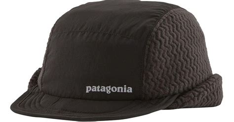 Patagonia Winter Duckbill Cap In Black For Men Lyst