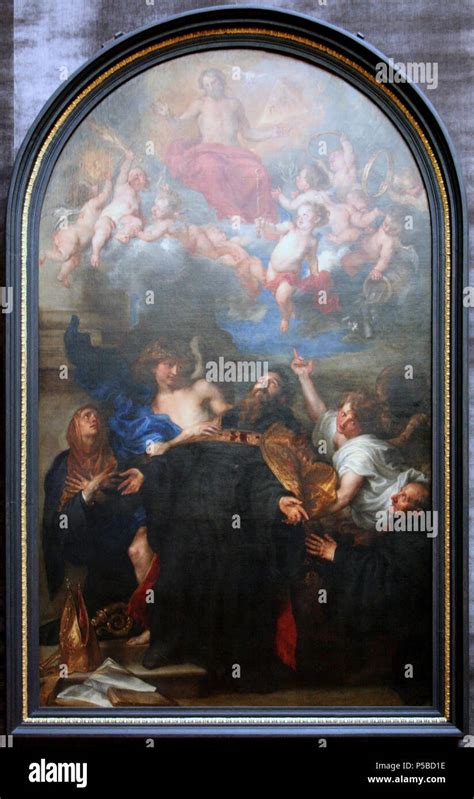 Saint Augustine In Ecstasy Na Na 109 Anthony Van Dyck Heilige