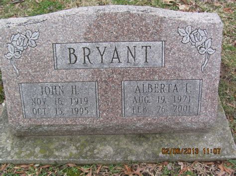 Alberta I Bryant 1921 2001 Find A Grave Memorial