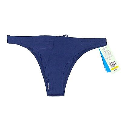 Speedo Bikini Bottom Endurance Lite Cheeky Hipster Navy Blue Size