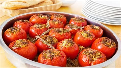 Tomates Rellenos Al Horno