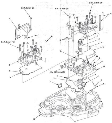 Honda Cr V Valve Body Automatic Transmission