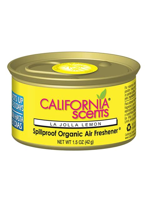 Buy California La Jolla Lemon Spillproof Organic Air Freshener Online