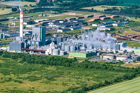 Arneburg Von Oben Technische Anlagen Mercer Stendal Im