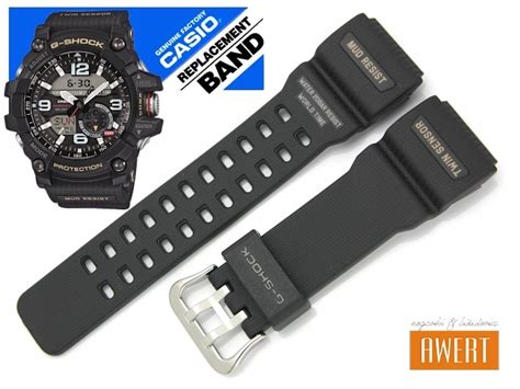 CASIO Pasek Do Zegarka G SHOCK GG 1000 1A Czarny 11487150268