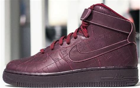 Nike Air Force 1 High Womens Deep Burgundydeep Burgundy Nike Sole