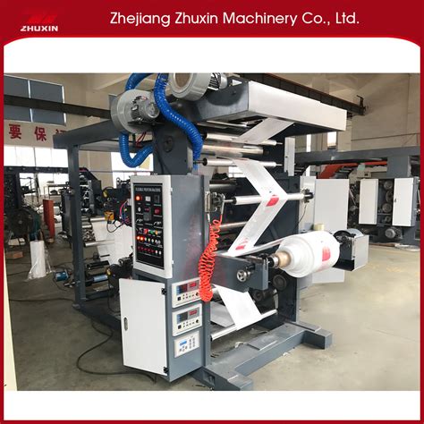 Two Color Automatic Flexo Printing Machine For Non Woven Fabric China