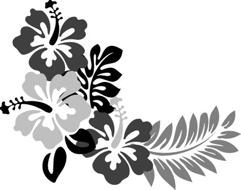 Hibiscus Flower Template - ClipArt Best