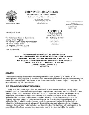 Fillable Online File Lacounty ANALYSIS This Ordinance Amends Title 5