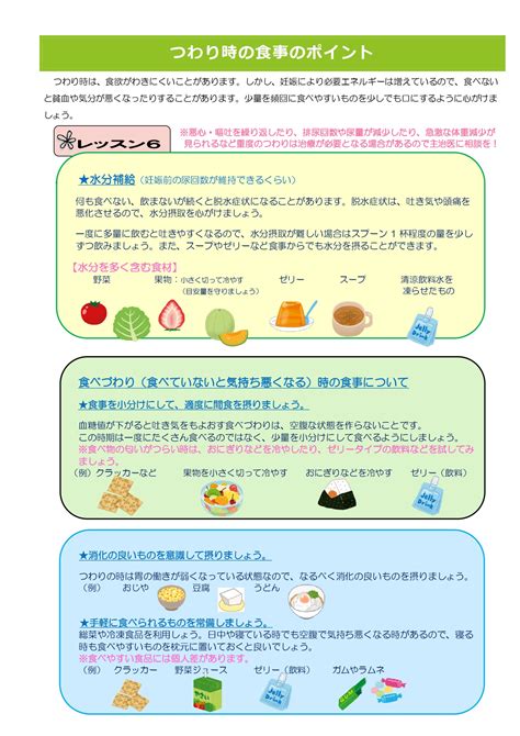 妊娠期の食事／古河市公式ホームページ