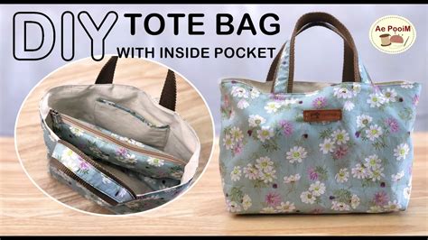 How To Make Tote Bag With Zipper At Kristine Bukowski Blog