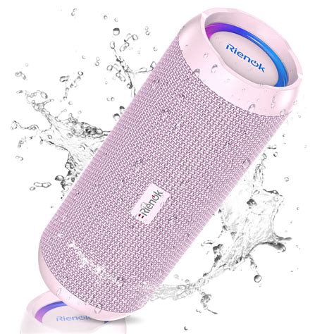 RIENOK Portable Bluetooth Speaker 30W Dual Pairing True Wireless Stereo