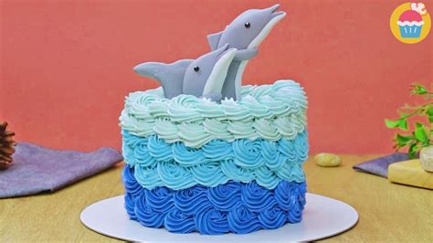 Wave Fondant Cakes Like Grass