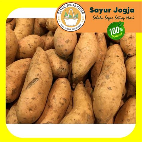 Jual UBI JALAR Per Kg Sayur Jogja Shopee Indonesia