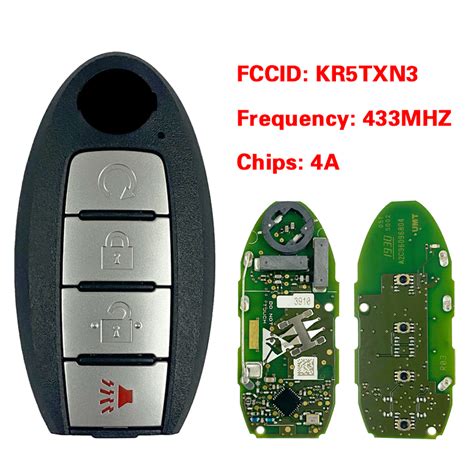 CN027033 For Nissan Rogue 2021 Genuine Smart Key 4 Buttons 433MHz 285E3