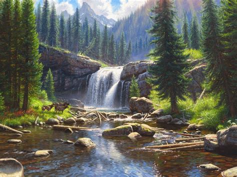Wonders Tranquil Scene 1000 Piece Puzzle Mark Keathley Fantasy