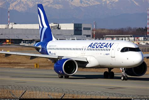 Sx Neg Aegean Airlines Airbus A N Photo By Mario Ferioli Id