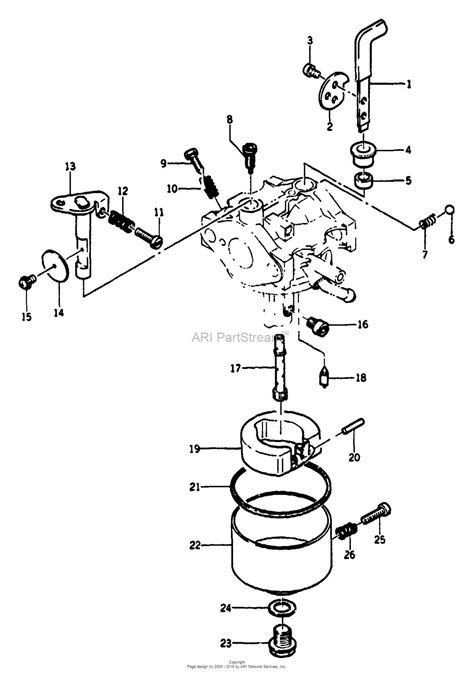 Step By Step Guide Craftsman Lt Carburetor Diagram For Easy Repairs