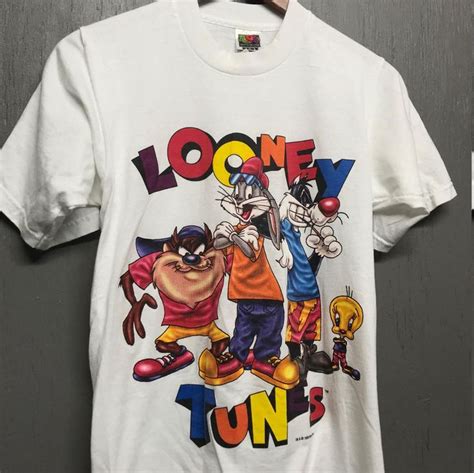 Xs Nos Vintage S Looney Tunes T Shirt Etsy Looney Tunes