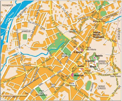 Map of Gorizia