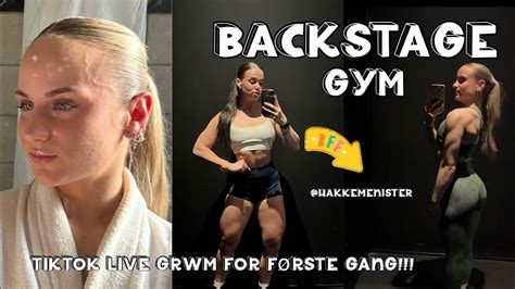 Pak Med Mig Til Getaway Tr Ning Med Jessica I Backstage Gym Vlog